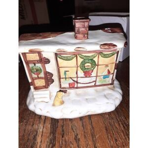 Vintage Christmas Holiday Village House Ceramic Seasonal Decor